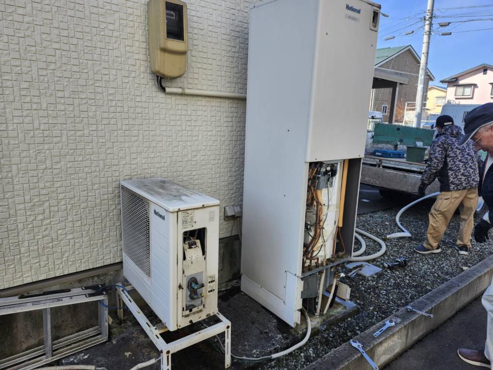 エコキュートを交換しました