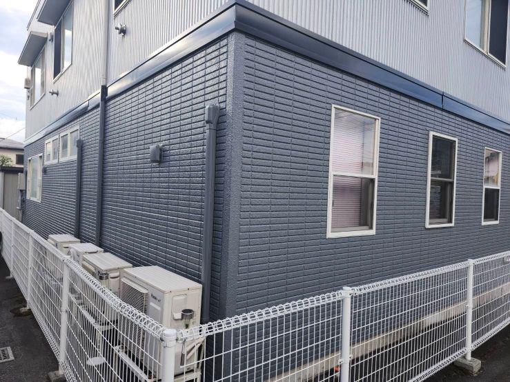 壁塗り替え工事②