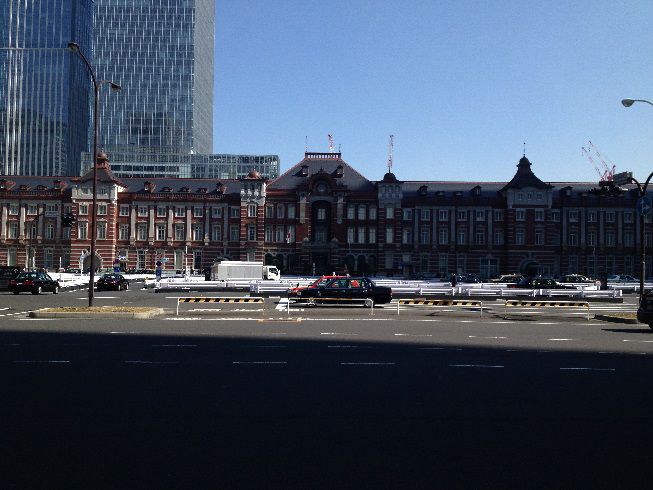 リニューアルした東京駅です