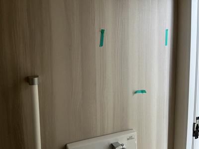医院のペーパータオルホルダー取付!!