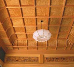 和室の伝統格天井