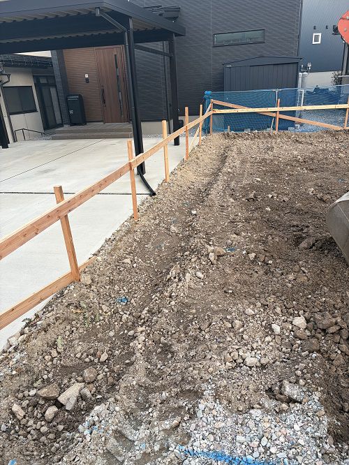 ～新築基礎工事床掘～