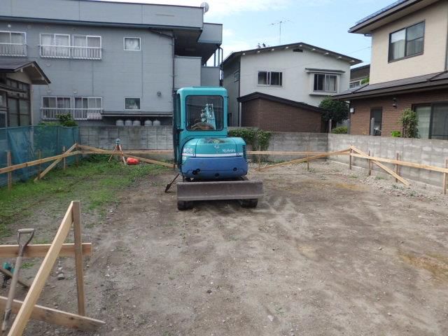 【新築住宅】山形市城北町 分譲住宅　基礎工事