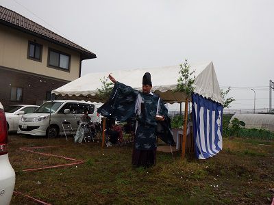 【新築住宅】　中山町よいいえLimitedB 地鎮祭