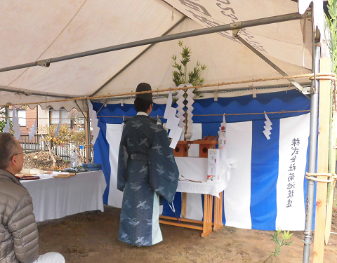 【新築住宅】 山形市篭田 Ｅ様邸 地鎮祭