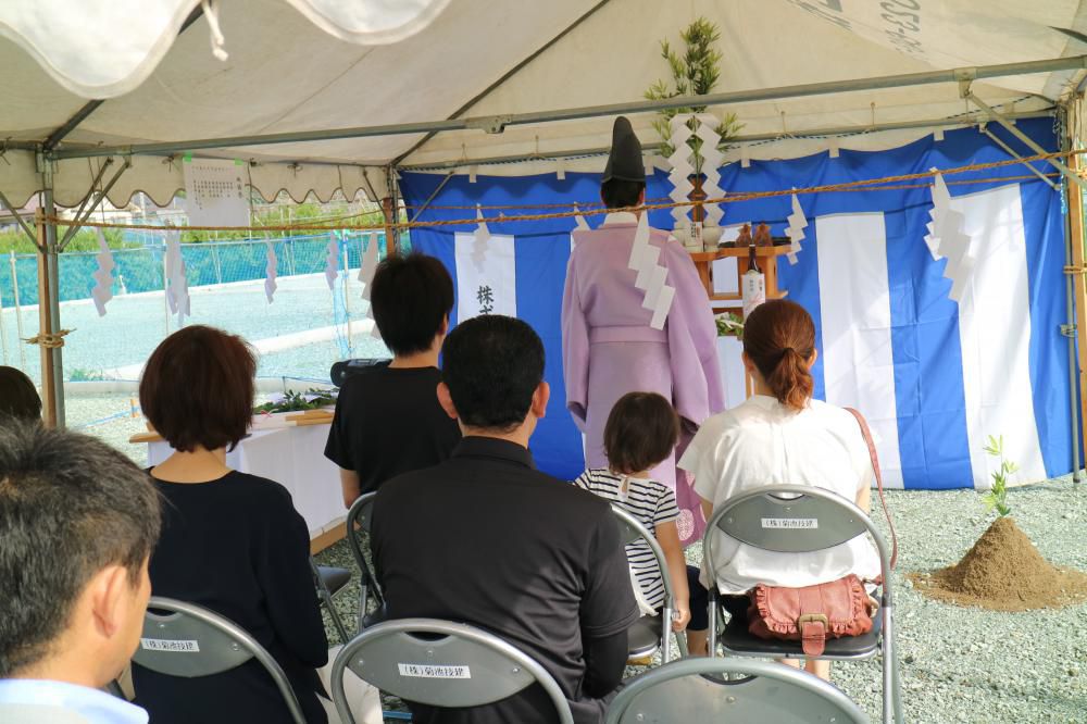 【新築住宅】東根市大字若木 Ｓ様邸 地鎮祭