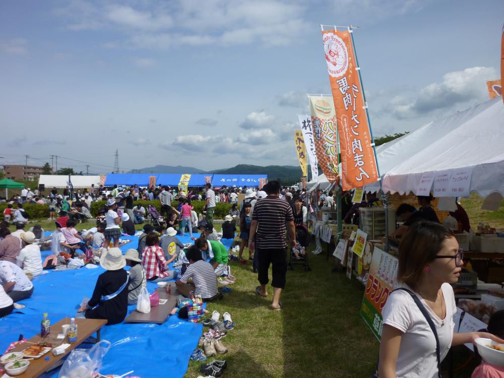 長井1000人いも煮会、盛り上がりました。