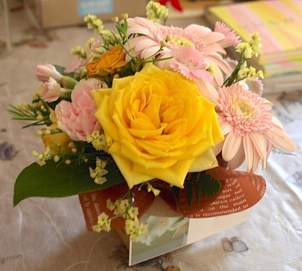 【祝15周年】きれいなお花ありがとうございました！