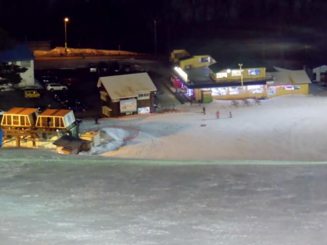 米沢スキー場ラストの滑り