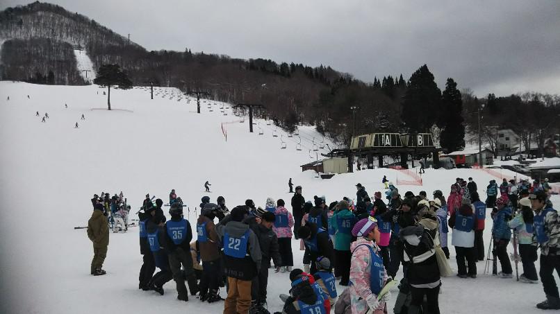 米沢スキー場スキー授業