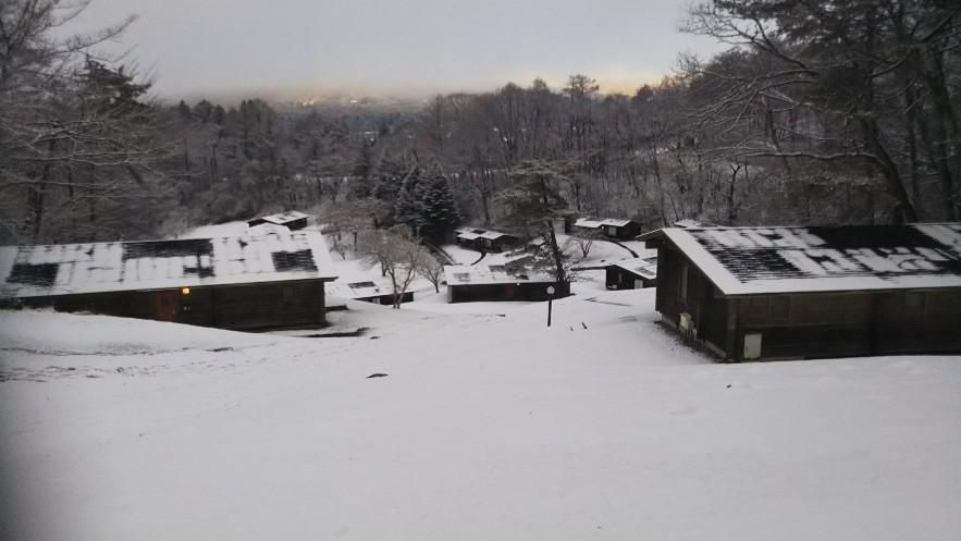軽井沢の雪