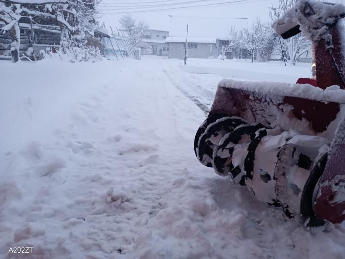 初除雪