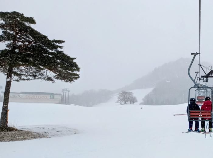 米沢スキー場で