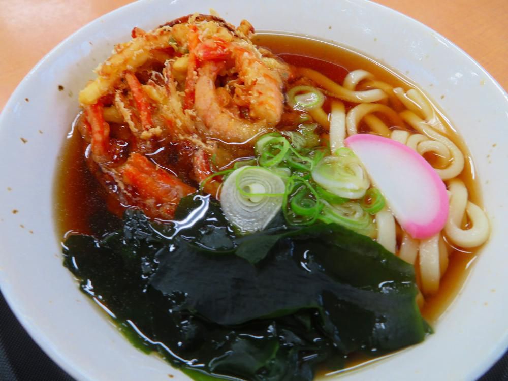 かきあげうどん、かきあげそばも選べます♪