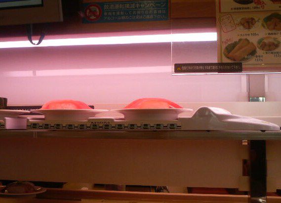 寿司vs新幹線