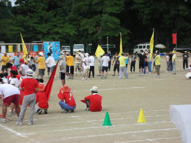 地区運動会。