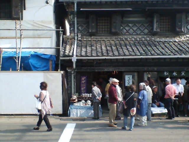 村田の陶器市を訪ねて。