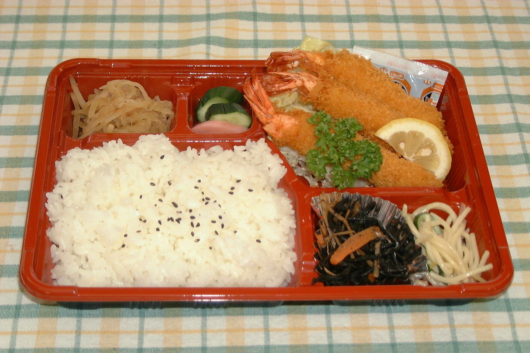 エビフライ弁当