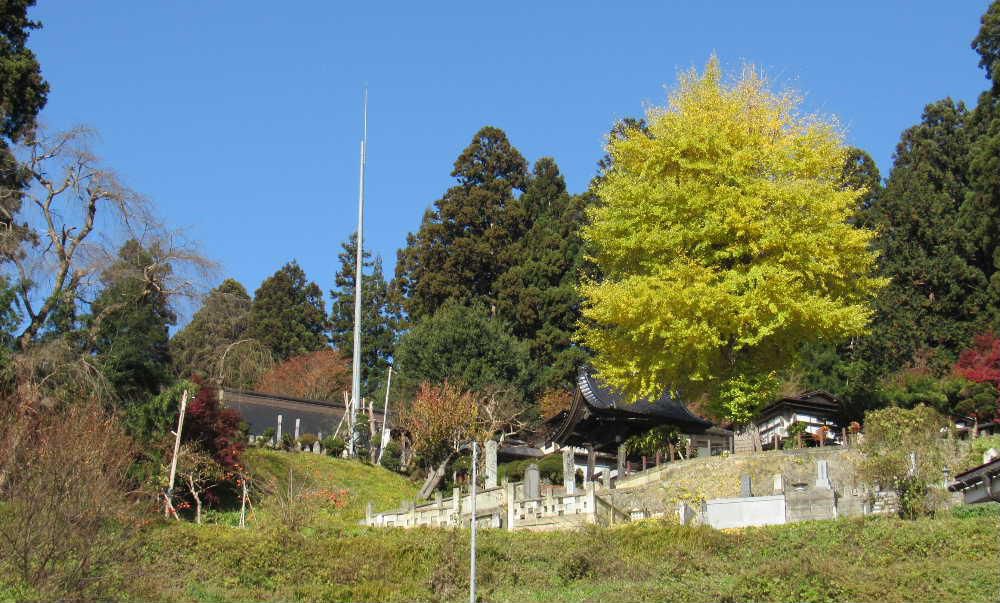 写真と絵の２つの画像をアップしました　１枚は先日撮った写真でもう一枚は上杉鷹山公が描かせた「丹泉八勝詩画」と名付けられた巻物におさめられてる絵です　江戸時代の赤湯赤湯の風景を描いた８枚の絵に上杉家の６人の家臣が漢詩を添えています　その中の１枚に「洞松寺（とうしょうじ）」があります　この寺は現在の東正寺で江戸時代と変わらずそのままの風景を撮ることができました　丹泉八勝詩画をもとに「鷹山公が愛した赤湯温泉」と題する１７分ほどの映像作品をつくりました　なんとこの作品が置賜地区自作視聴覚教材コンクールで特選となりました