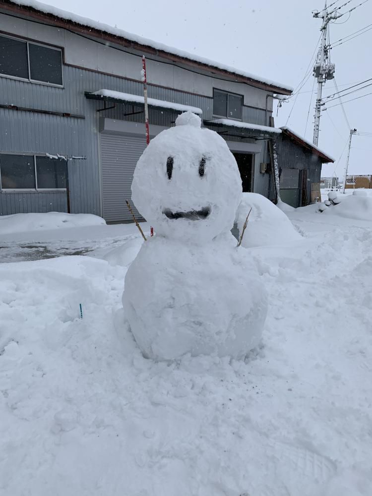 雪だるま失敗作