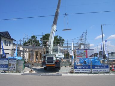 山形嶋 モデル⑦ 建方