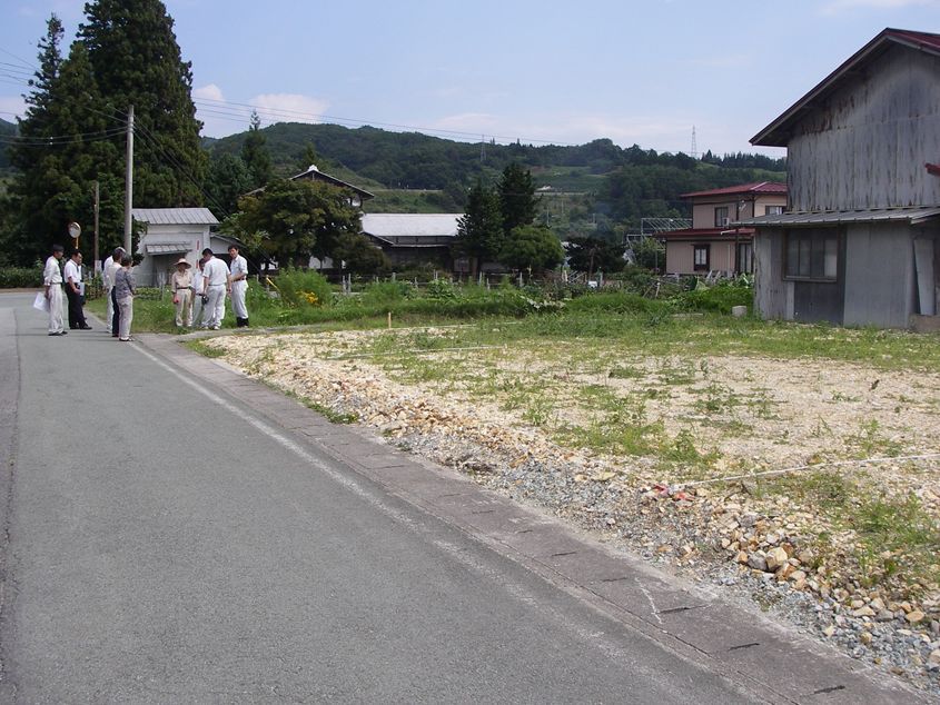 西川町 Ａ様邸-00 境界立会