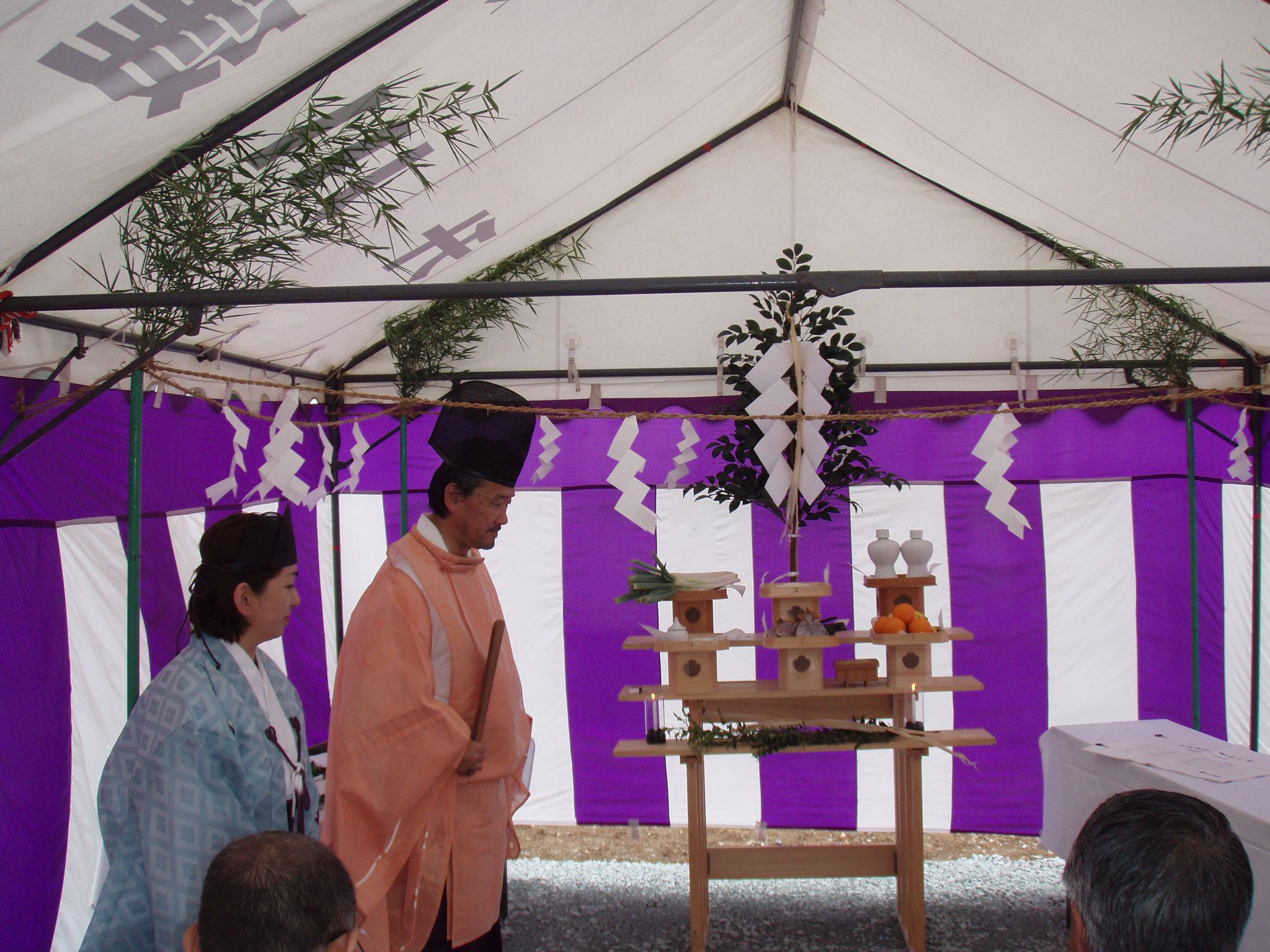 河北町 Ａ様邸-02 地鎮祭