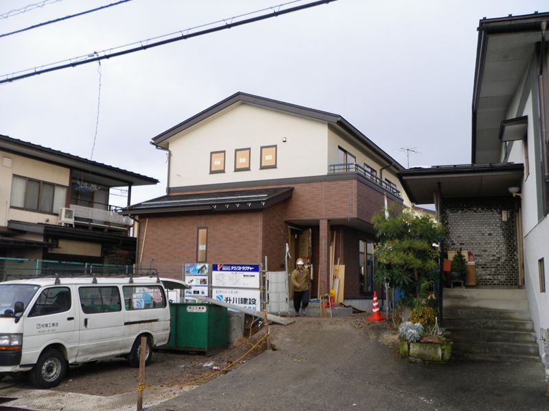 山形市 Y.Ｓ様邸-34 足場解体終了 『長期優良住宅普及促進事業現場』