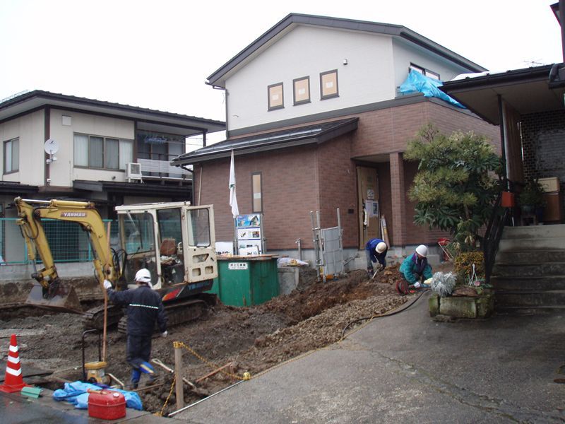 山形市 Y.Ｓ様邸-38 外構工事 『長期優良住宅普及促進事業現場』