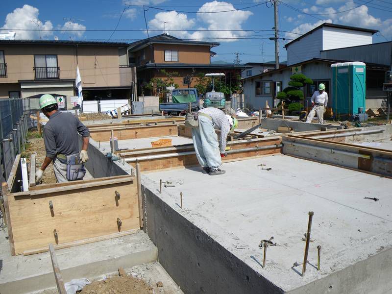 山形市Ｎ町 Ｋ様邸-12 基礎内部型枠