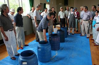 東根市でもＥＭによる浄化活動が始まりました