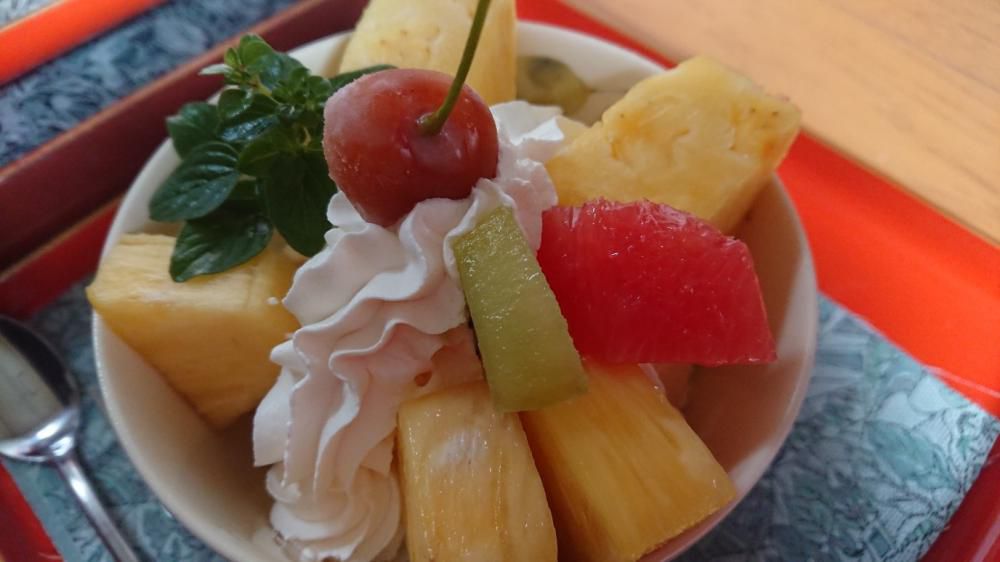 ★。★美蔵の季節のくだものパフェ・・・美蔵