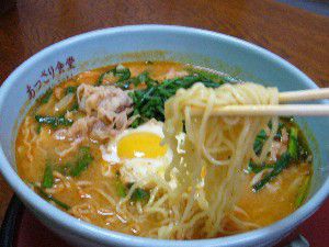 mistarboo「川西町上小松　あっさりの辛味噌ラーメン＆マヨそば」