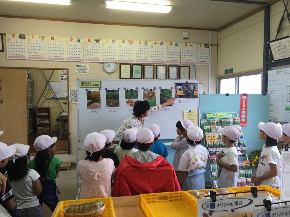 村木沢小学校２年生が地域探検に来てくれました！