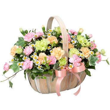 母の日には　お花を贈ろう！　(^O^)／花キューピット♪～♪