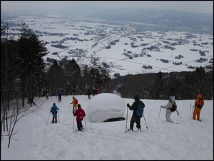 熊野山スノートレッキング