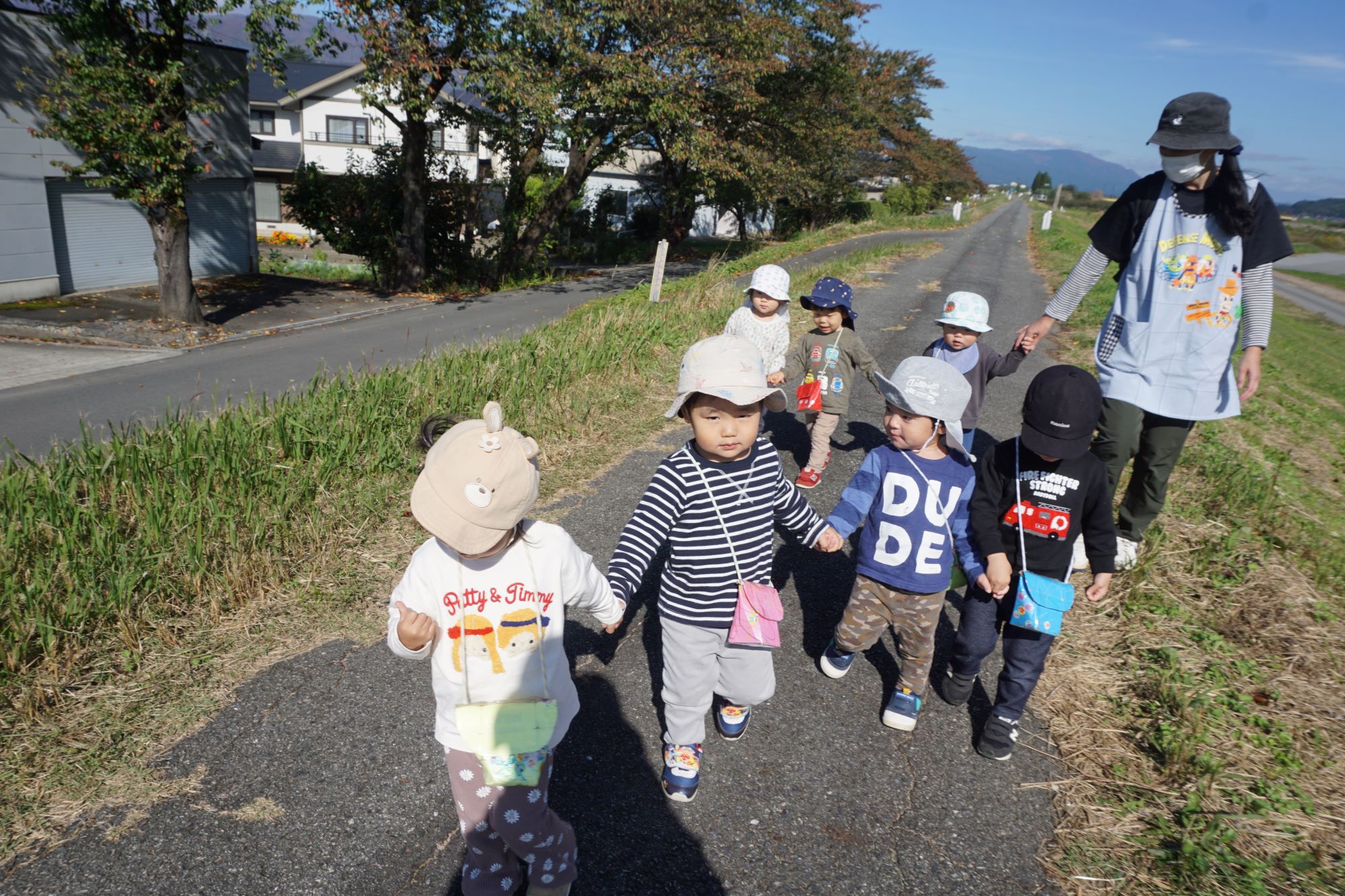 いつもの散歩コース☆