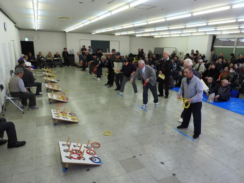 長井市老人クラブ連合会　　第４０回公式ワナゲ大会を開催しました