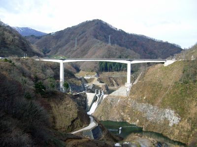 【長井ダムの試験湛水が始まりました】