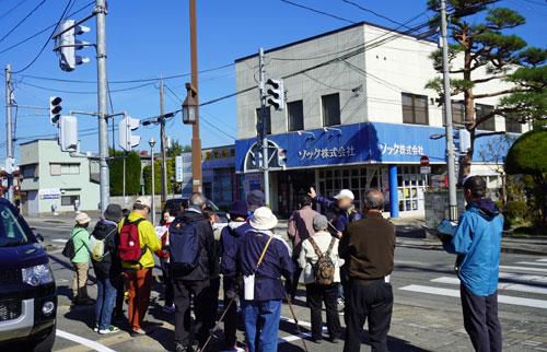 ☆長井市制70周年 市街地の70年をめぐるまち歩きをしました