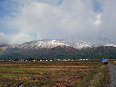 【西山に初雪が!!】