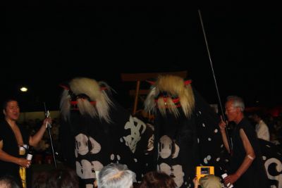 【第22回ながい黒獅子まつり～小出　白山・皇大神社】