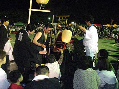 【第22回ながい黒獅子まつり～寺泉　五所神社】