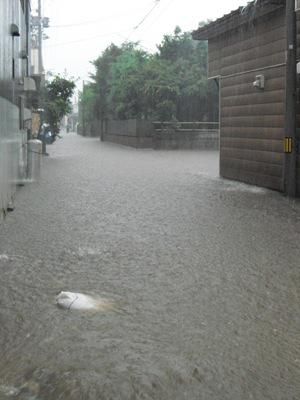 【大雨・洪水、大混乱の長井市！】