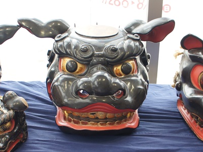 獅子頭展示会(第二弾)】：ながいファン倶楽部ライブラリー
