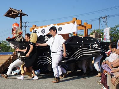 【第28回ながい黒獅子まつり－津嶋神社（草岡）－】