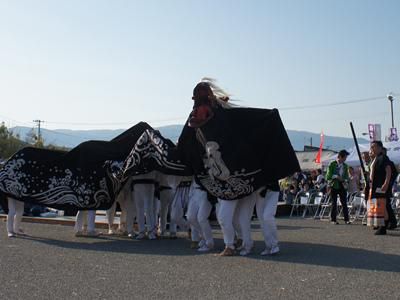 【第28回ながい黒獅子まつり－若宮八幡神社（河井）－】