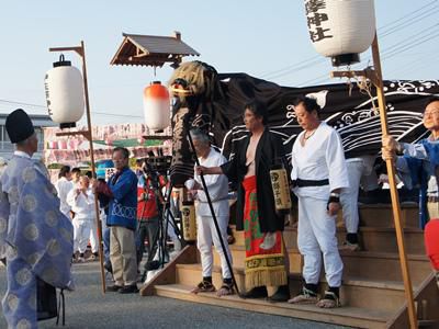 【第28回ながい黒獅子まつり－伊佐沢神社（上伊佐沢）－】