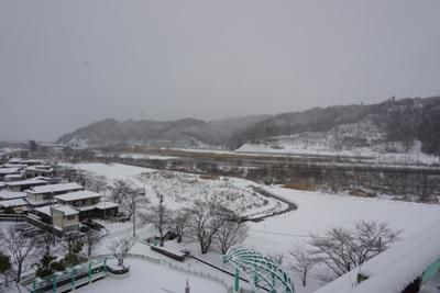【大雪の長井市】