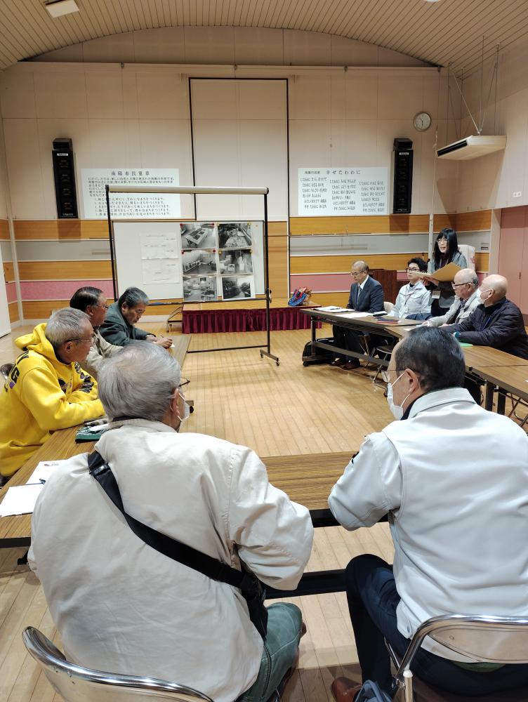 埋蔵文化財センター移転説明会